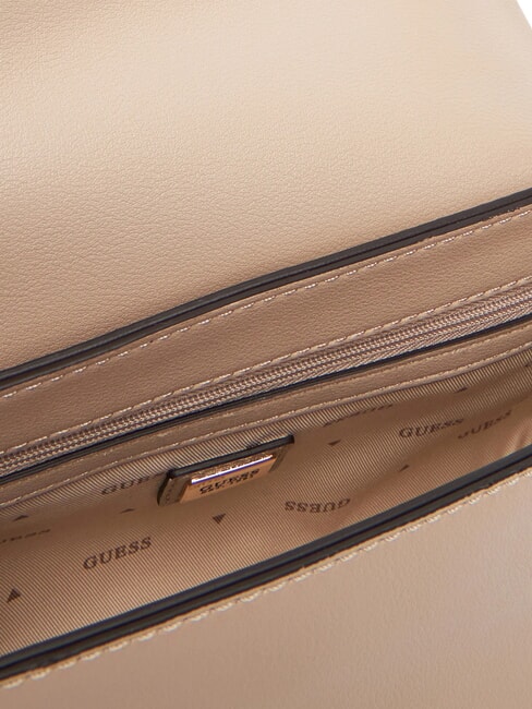 LEFIA Sac à bandoulière avec rabat simplement taupe - Sacs pour Femme