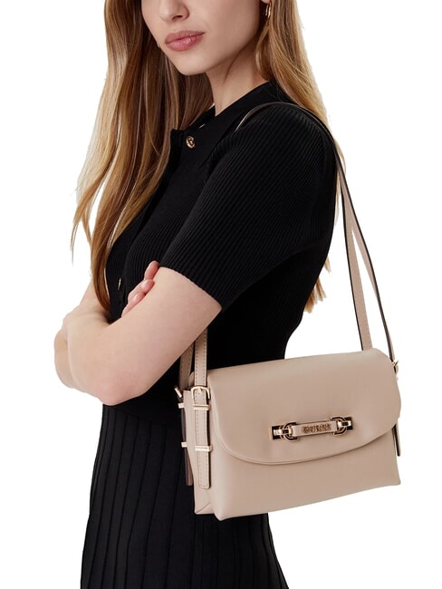 LEFIA Sac à bandoulière avec rabat simplement taupe - Sacs pour Femme