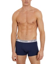 GUESS BRIAN HERO 3 paires de boxers combo noir bleu - Slip homme - 4