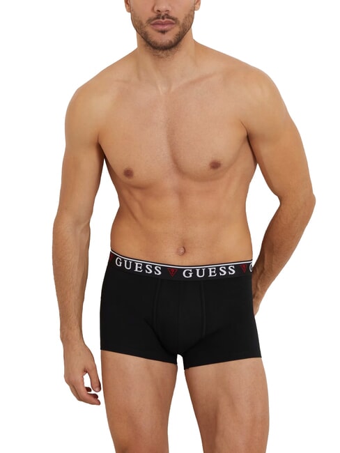 BRIAN HERO 3 paires de boxers noir de jais avec givre g - Slip homme