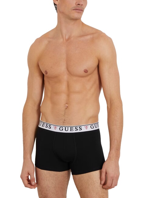 BRIAN HERO 3 paires de boxers combo noir bleu - Slip homme