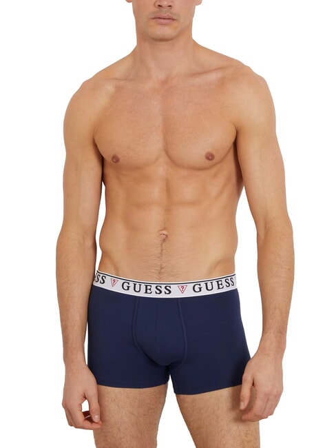 BRIAN HERO 3 paires de boxers combo noir bleu - Slip homme