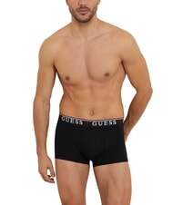 GUESS BRIAN HERO 3 paires de boxers noir de jais avec givre g - Slip homme - 2