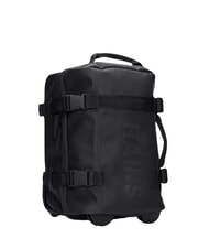 RAINS TEXEL CABIN S Chariot de cabine sous le si&egrave;ge noir - Valises cabine - 3