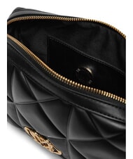 LOVE MOSCHINO QUILTED Pochette matelassée Noir - Sacs pour Femme - 4