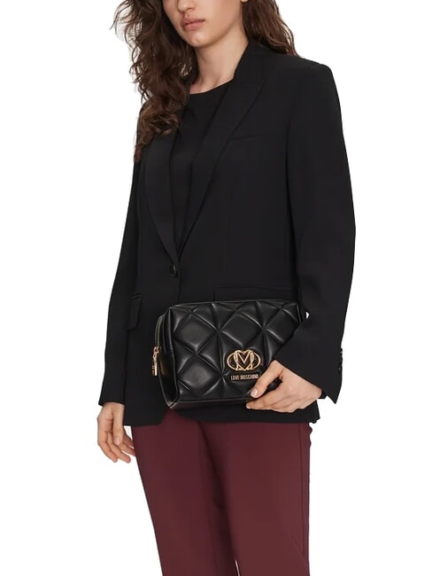 QUILTED Pochette matelassée Noir - Sacs pour Femme