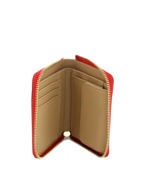 LOVE Mini portefeuille zippé rouge - Portefeuilles Femme