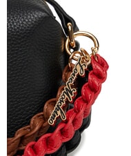 LOVE MOSCHINO LEGACY Sacoche pour appareil photo avec breloques Noir - Sacs pour Femme - 4