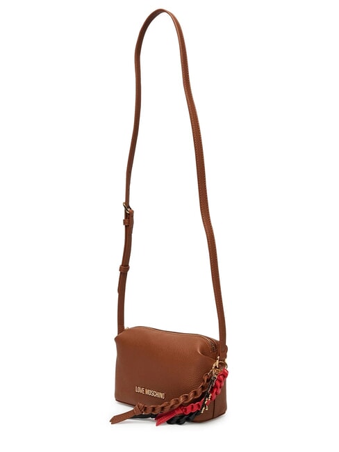 LEGACY Sacoche pour appareil photo avec breloques chameau2 - Sacs pour Femme