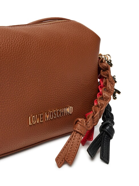 LEGACY Sacoche pour appareil photo avec breloques chameau2 - Sacs pour Femme