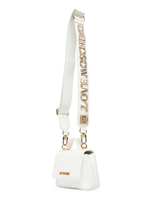 SPARKLE Mini sac avec applications de bijoux blanche - Sacs pour Femme