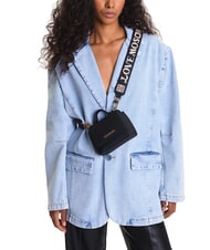 LOVE MOSCHINO SPARKLE Mini sac avec applications de bijoux Noir - Sacs pour Femme - 6