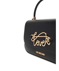 LOVE MOSCHINO TIMELESS Sac porte-documents avec bandoulière Noir - Sacs pour Femme - 4