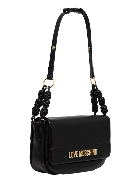 SMART DAILY Sac à bandoulière avec motif tissé Noir - Sacs pour Femme