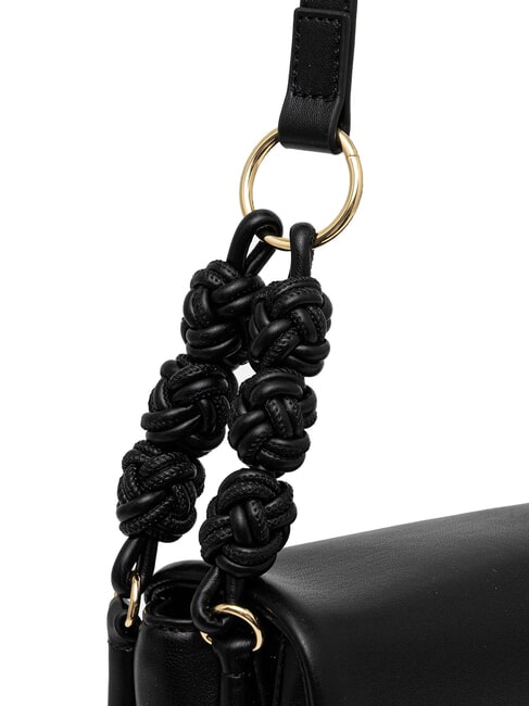 SMART DAILY Sac à bandoulière avec motif tissé Noir - Sacs pour Femme