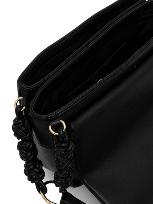 SMART DAILY Sac à bandoulière avec motif tissé Noir - Sacs pour Femme