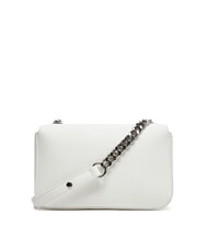 LOVE MOSCHINO LETTERING BICOLOR Sac à bandoulière blanche - Sacs pour Femme - 2