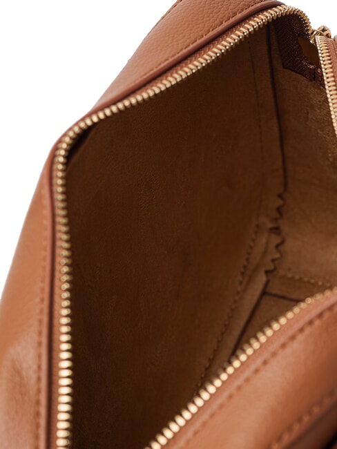 VERTICAL LOGO Mini sac à bandoulière chameau - Sacs pour Femme