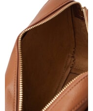 LOVE MOSCHINO VERTICAL LOGO Mini sac à bandoulière chameau - Sacs pour Femme - 4