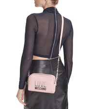 LOVE MOSCHINO BIG LETTERING Mini sac à bandoulière poudre pour le visage - Sacs pour Femme - 6