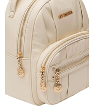 LOVE MOSCHINO BAGGY Sac à dos avec poche Ivoire - Sacs pour Femme - 3