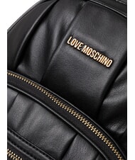 LOVE MOSCHINO BAGGY Sac à dos avec poche Noir - Sacs pour Femme - 4