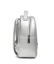 LOVE MOSCHINO LOGO LETTERING Sac à dos argent - Sacs pour Femme - 3
