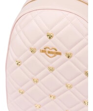 LOVE MOSCHINO SWEET STUDS Sac à dos avec clous en forme de cœur poudre pour le visage - Sacs pour Femme - 3