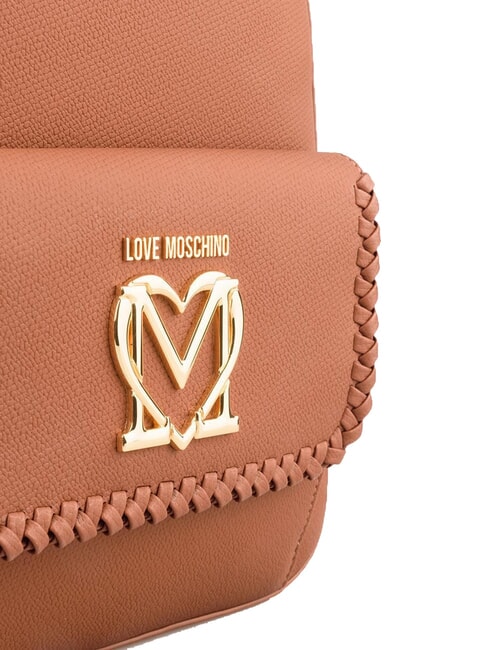 BRAIDED Sac à dos avec poche chameau - Sacs pour Femme