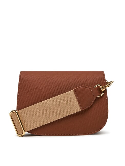 BRAIDED Sac à bandoulière avec rabat chameau - Sacs pour Femme