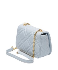 LOVE MOSCHINO SWEET STUDS Mini sac bandoulière à clous bleu clair - Sacs pour Femme - 2