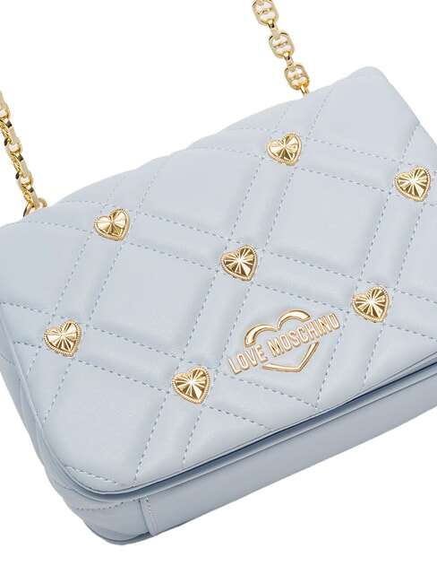 SWEET STUDS Mini sac bandoulière à clous bleu clair - Sacs pour Femme