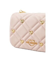 LOVE MOSCHINO SWEET STUDS Mini sac bandoulière à clous poudre pour le visage - Sacs pour Femme - 5