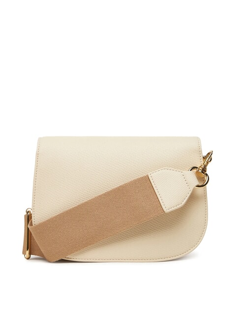 BRAIDED Sac à bandoulière avec rabat Ivoire - Sacs pour Femme