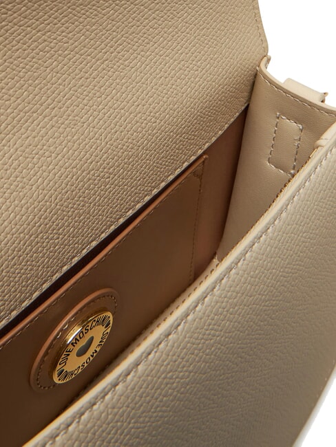 BRAIDED Sac à bandoulière avec rabat Ivoire - Sacs pour Femme