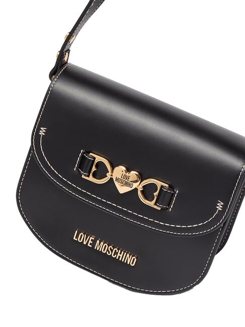 LOVE CHAIN Mini sac à bandoulière Noir - Sacs pour Femme