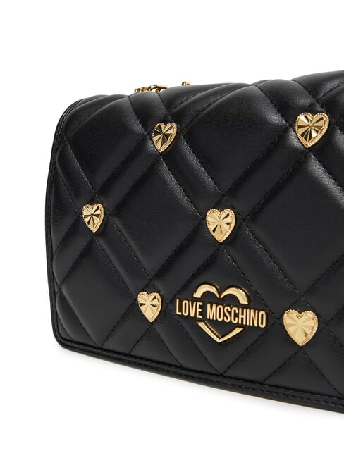 SWEET STUDS Sac à bandoulière avec chaîne Noir - Sacs pour Femme