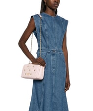 LOVE MOSCHINO SWEET STUDS Sac à bandoulière avec chaîne poudre pour le visage - Sacs pour Femme - 5