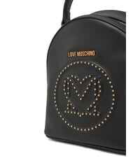 LOVE MOSCHINO SMART DAILY Mini sac à dos à clous Noir - Sacs pour Femme - 4