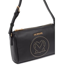 LOVE MOSCHINO LITTLE STUDS Sac à bandoulière avec clous Noir - Sacs pour Femme - 3