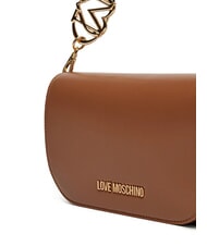 LOVE MOSCHINO JEWEL Sac à bandoulière avec bandoulière chameau - Sacs pour Femme - 3