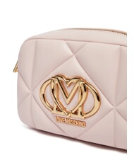 LOVE MOSCHINO GEOMETRIC QUILTED Mini sac à bandoulière poudre pour le visage - Sacs pour Femme - 3