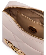 LOVE MOSCHINO GEOMETRIC QUILTED Mini sac à bandoulière poudre pour le visage - Sacs pour Femme - 4