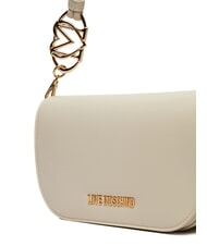 LOVE MOSCHINO JEWEL Sac à bandoulière avec bandoulière Ivoire - Sacs pour Femme - 3