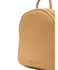LOVE MOSCHINO SMOOTH  Sac à dos sable - Sacs pour Femme - 4