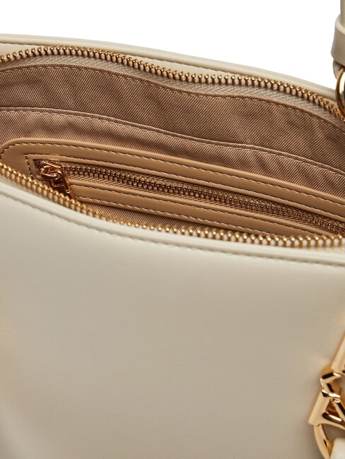 LOVE CHAIN STRAP Sac shopping avec bandoulière Ivoire - Sacs pour Femme