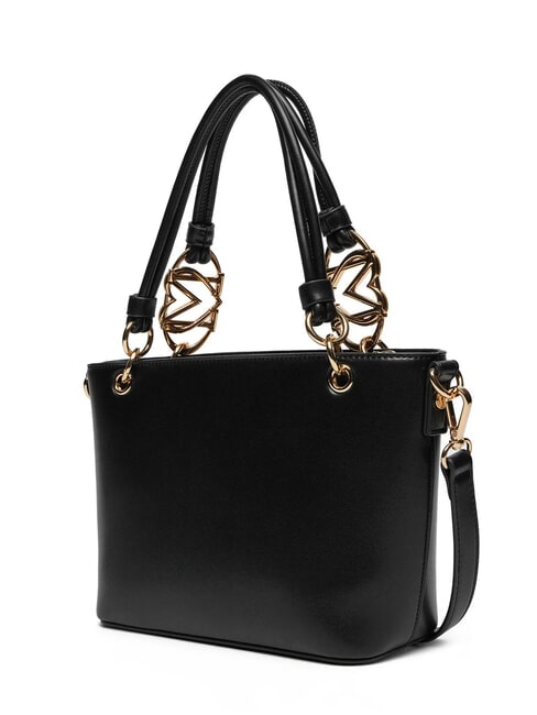 LOVE CHAIN STRAP Sac shopping avec bandoulière Noir - Sacs pour Femme