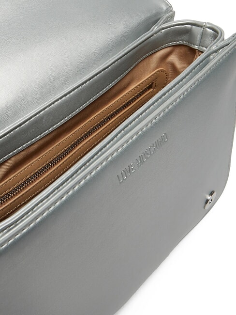 BOLD LOVE Sac à bandoulière avec anses en chaîne argent - Sacs pour Femme