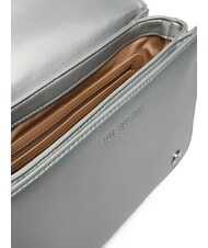 LOVE MOSCHINO BOLD LOVE Sac à bandoulière avec anses en chaîne argent - Sacs pour Femme - 4