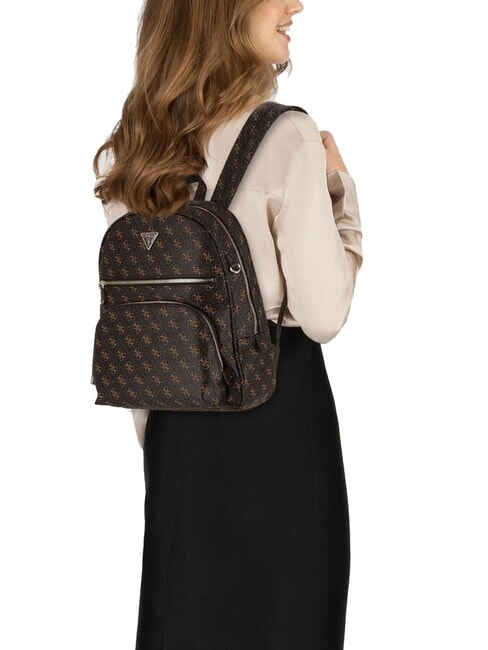 POWER PLAY 2 Sac à dos avec poche et pochette marron - Sacs pour Femme